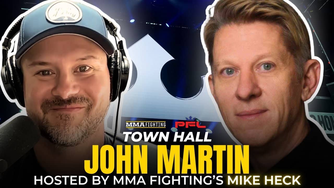 Town Hall LIVE w/ PFL's John Martin | MMA Fighting
