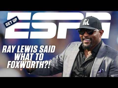 Domonique Foxworth was HYPED UP sitting next to Ray Lewis on the train! 🤣 | Get Up