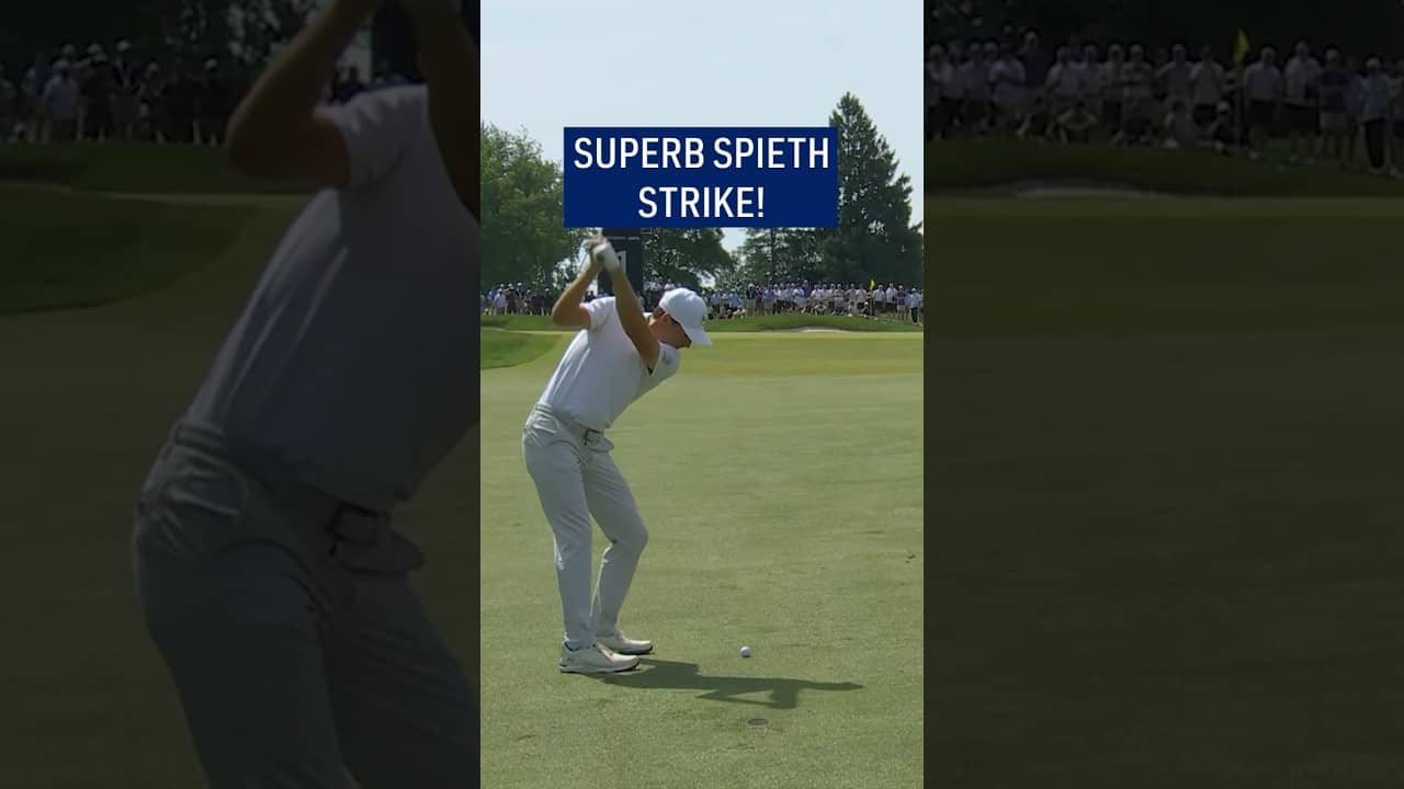 Jordan Spieth's BRILLIANT opening birdie! 🔥