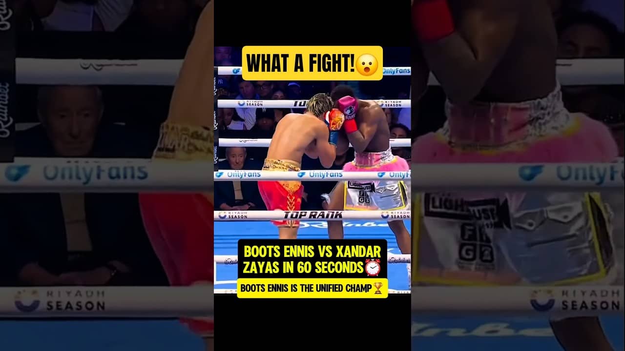 Boots Ennis is MUST SEE TV👀🍿 live on @DAZNBoxing
