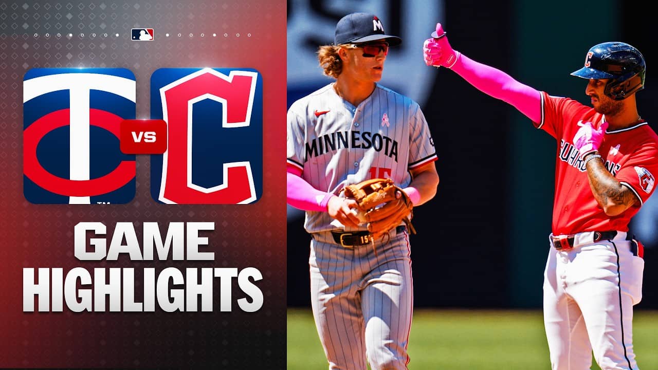 Twins vs. Guardians Game Highlights (5/10/26) | MLB Highlights