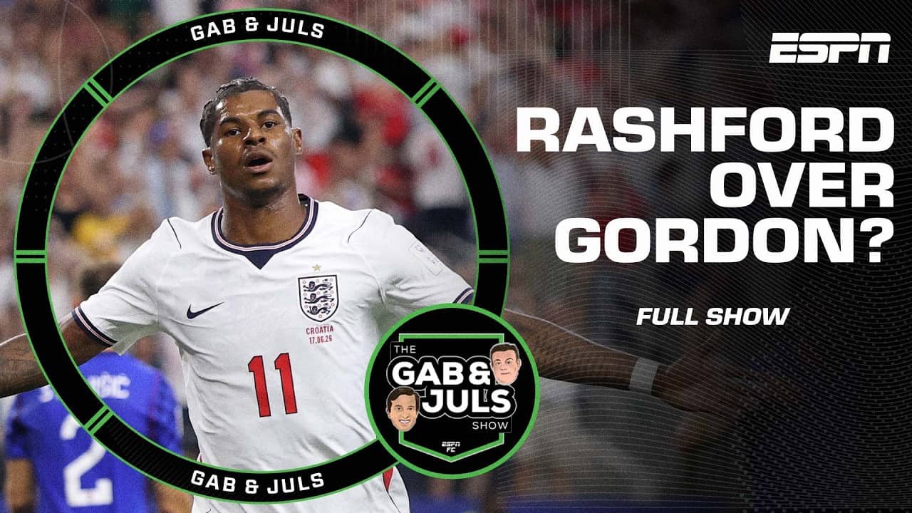 Should Rashford START over Gordon? Will England's defence hold up LATER in the tournament? | ESPN FC