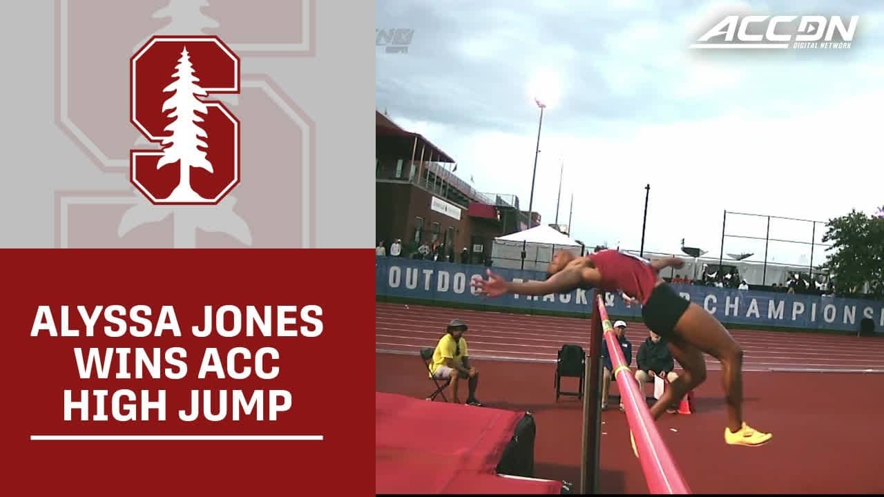 Stanford's Alyssa Jones Wins ACC High Jump