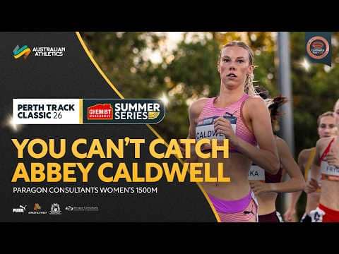 Women's 1500m Final | 2026 Perth Track Classic