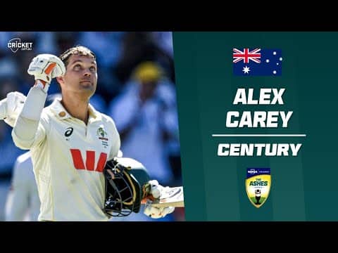 Hometown hero Carey seals third Test century