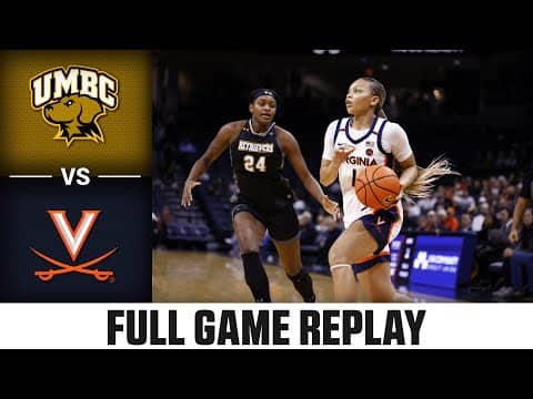UMBC vs. Virginia Full Game Replay | 2025-26 ACC Women's Basketball