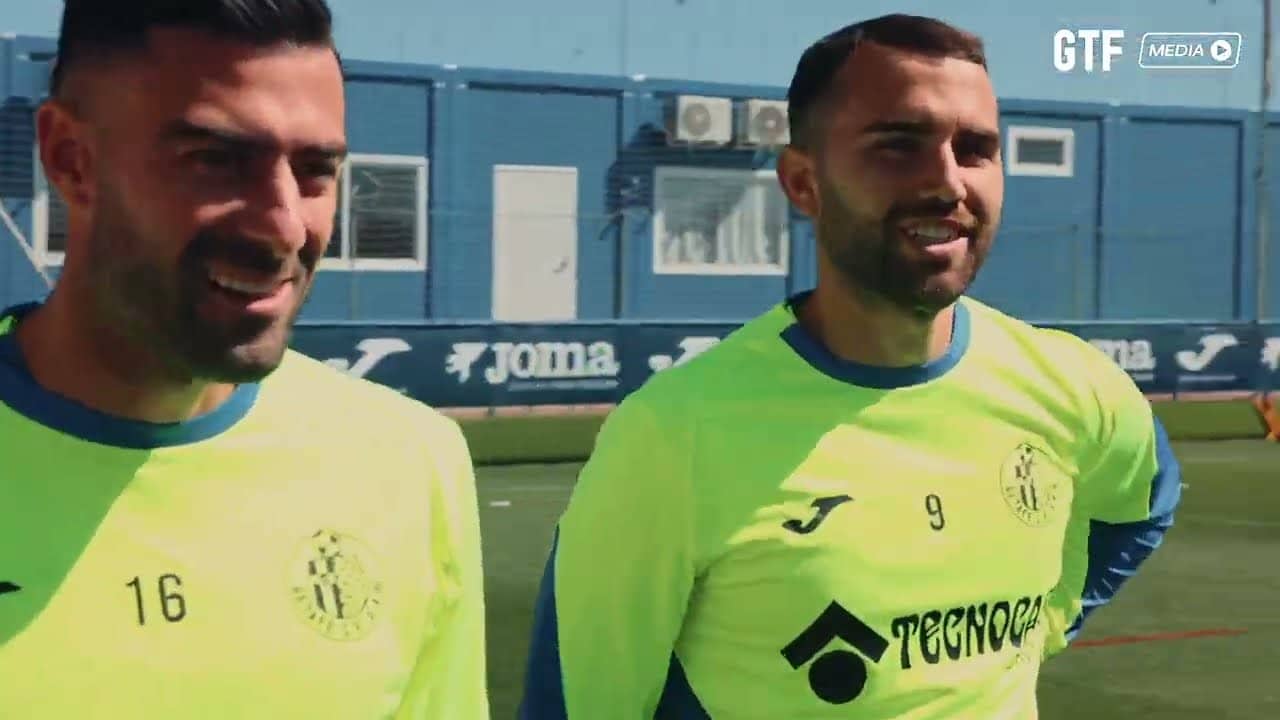 Un día de entreno con Borja Mayoral
