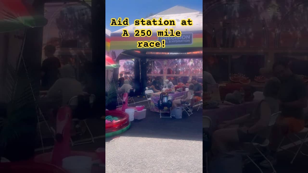 Coco 250 aid station #ultrarunning #precision #cocodona250