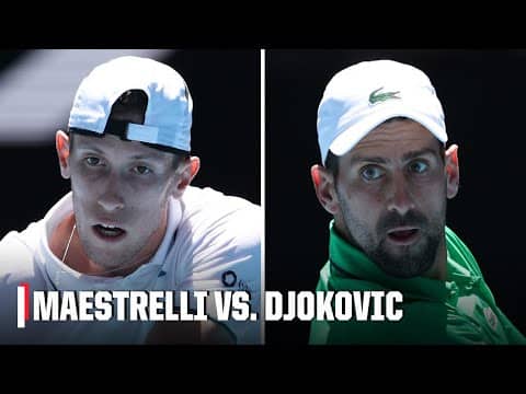 No. 4 Novak Djokovic vs. Francesco Maestrelli | Round 2 Highlights | 2026 Australian Open