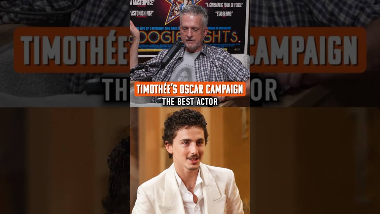How did Timothée Chalamet slip from being a lock for Best Actor at the Oscars?