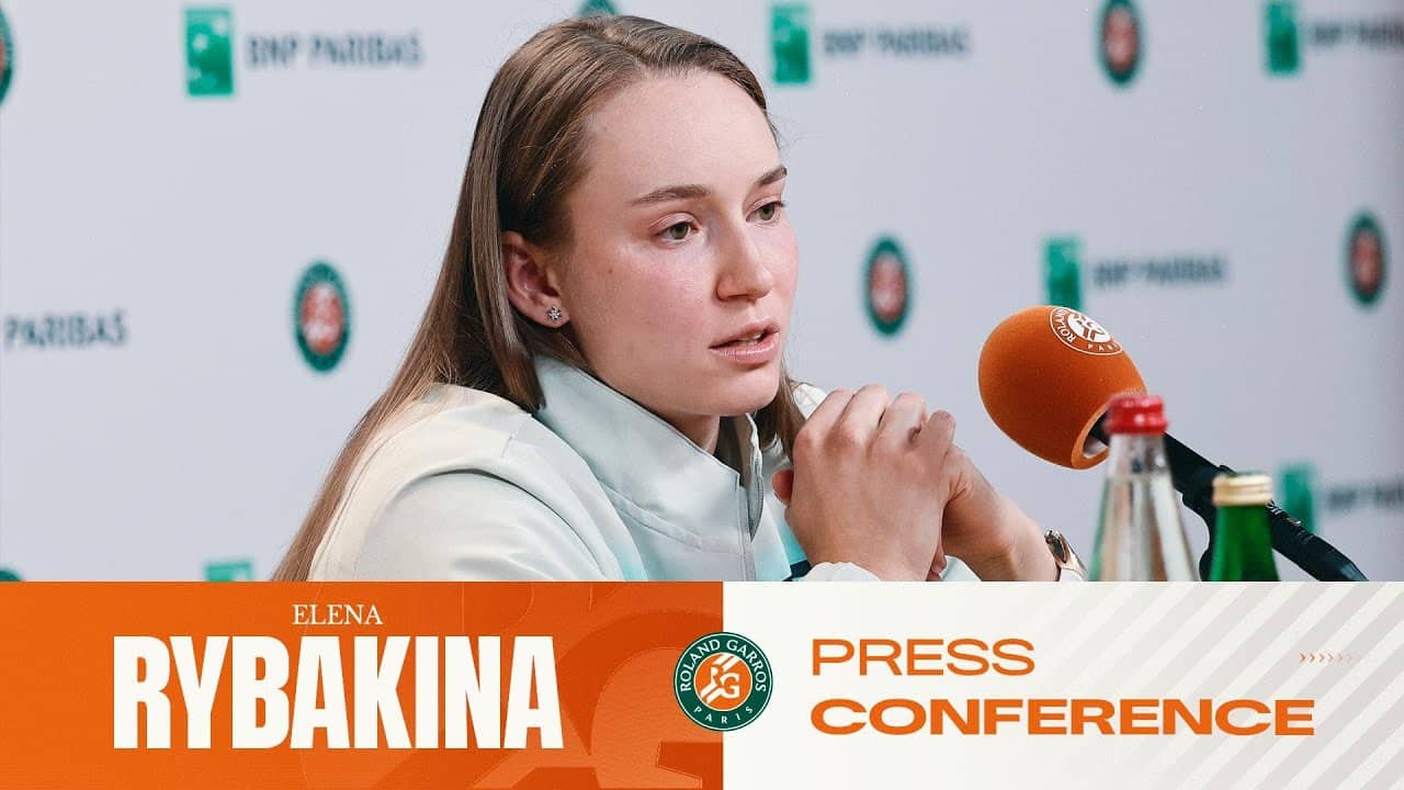 Elena Rybakina | Round 2 Press Conference | Roland-Garros 2026