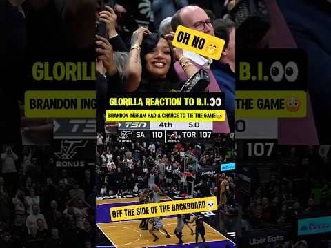Ingram Clutch SHAQTIN on front of Glorilla😭