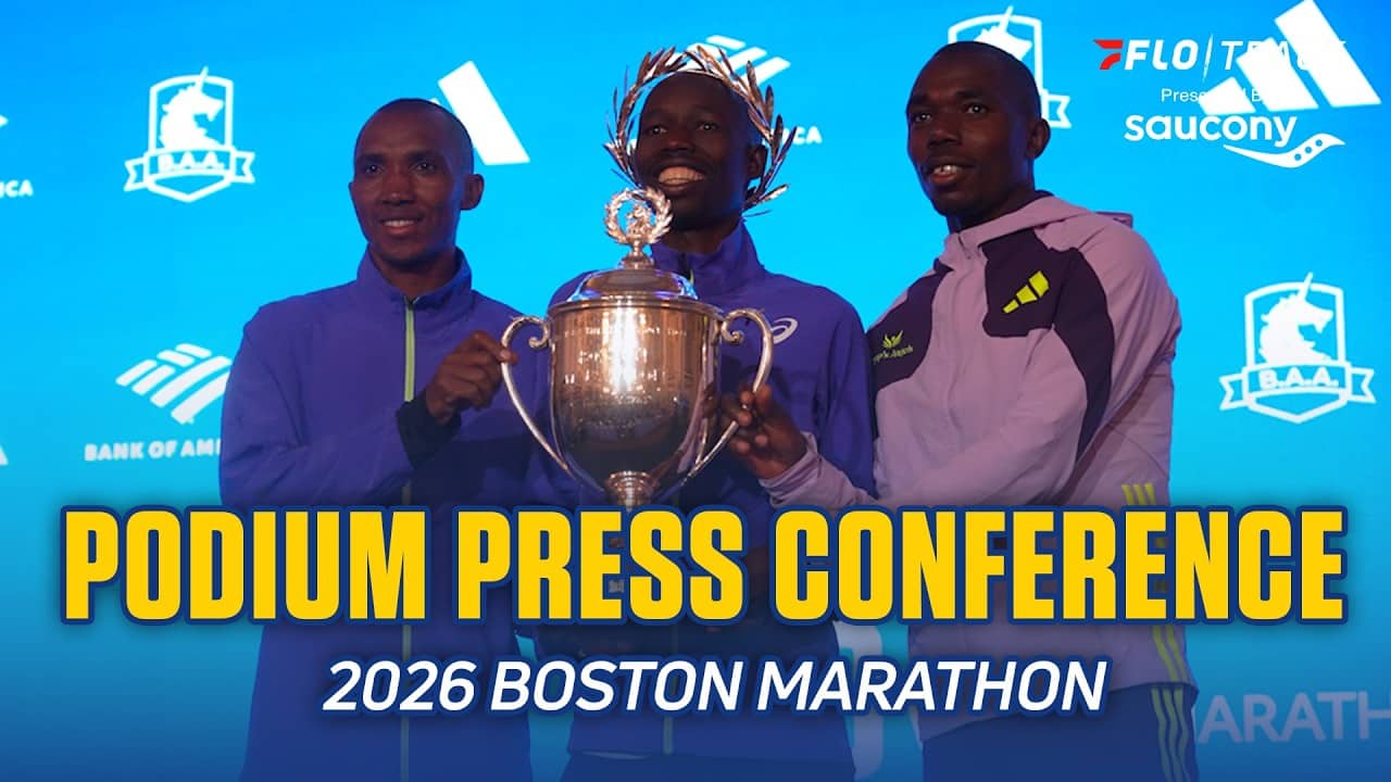 John Korir and Sharon Lokedi + Podium's Post-Race Press Conference | Boston Marathon 2026