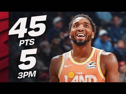 Donovan Mitchell GOES OFF for 45 Points in Win Over Magic | January 26, 2026