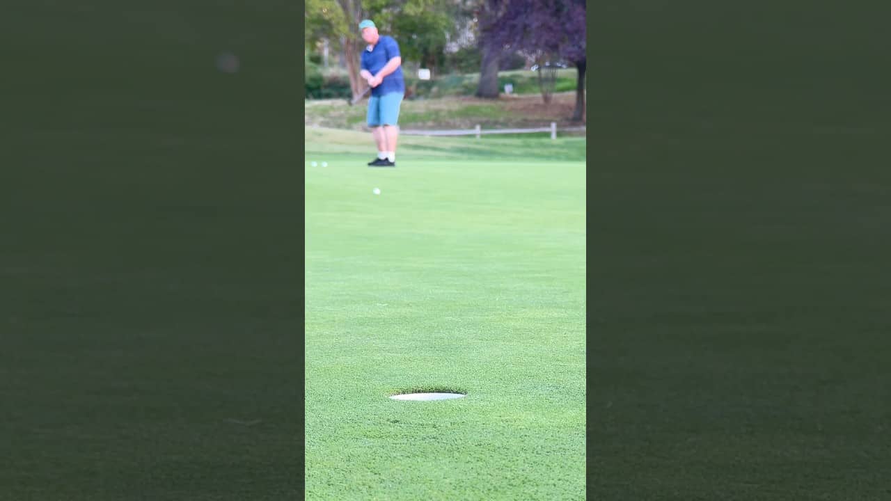 Putter head having life. #golf #putting #puttinggreen #bencrenshaw #foundersclubgolf #olinbrowne