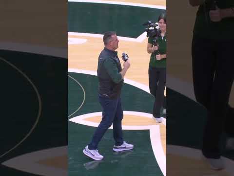 Pat Fitzgerald is HYPED to be at Michigan State 🗣️