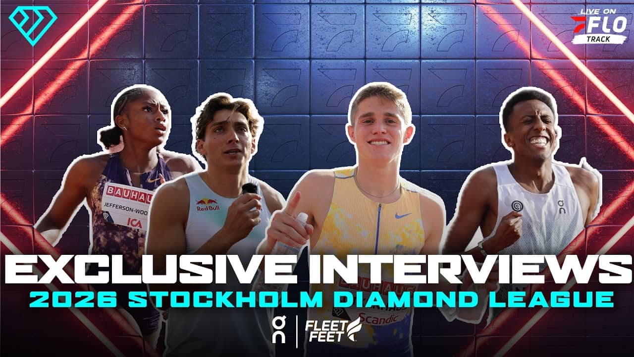 EXCLUSIVE INTERVIEWS at Stockholm Diamond League | 2026 Diamond League Post-Race Interview
