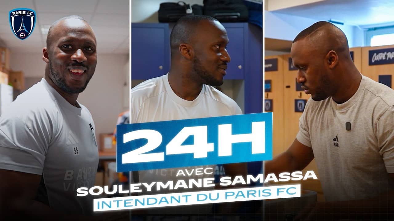 On a passé 24h avec Souleymane, l'intendant du club ! 💙