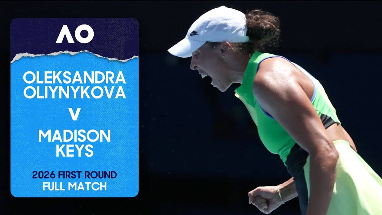 Oleksandra Oliynykova v Madison Keys Full Match | Australian Open 2026 First Round