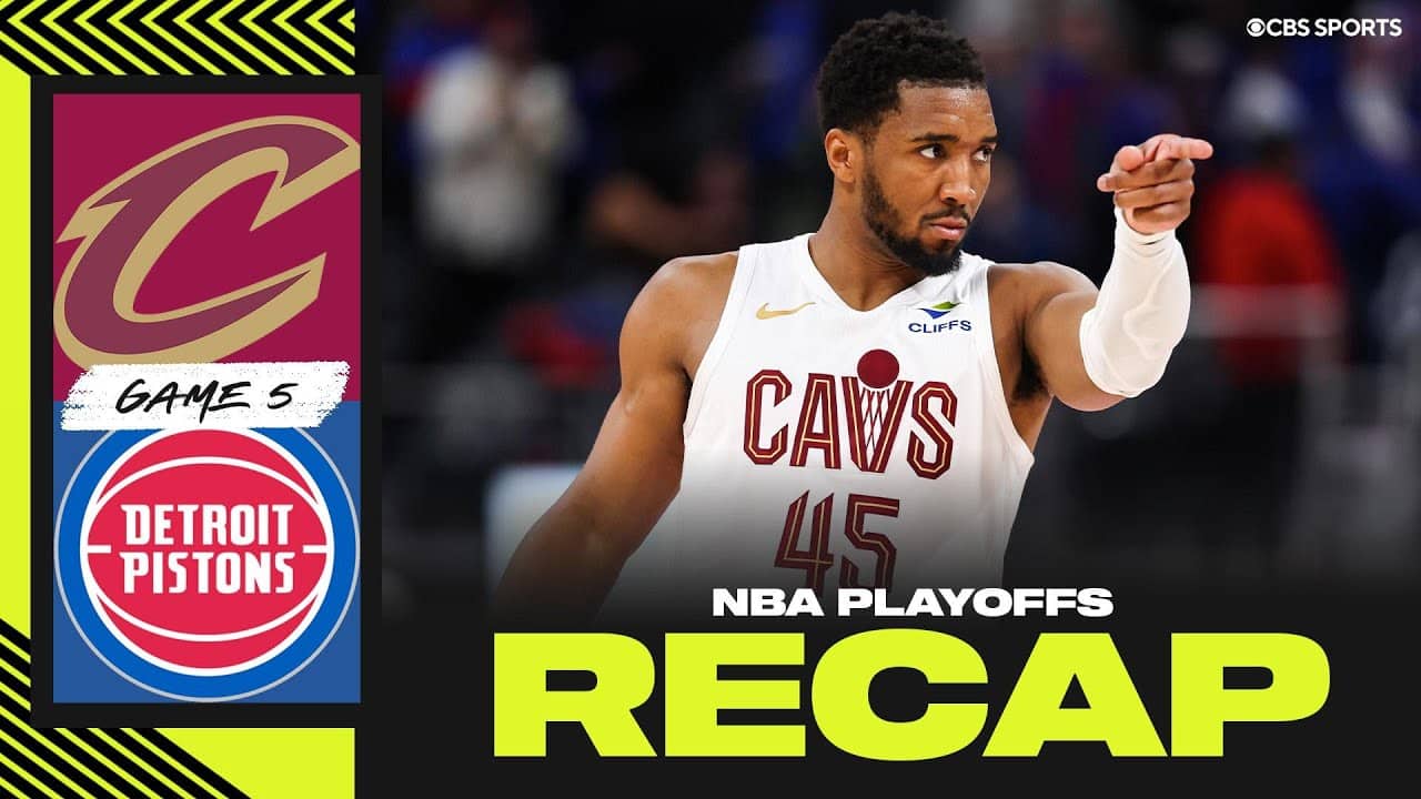 Cavaliers outlast Pistons in OT thriller, take 3-2 series lead | 2026 NBA Playoffs