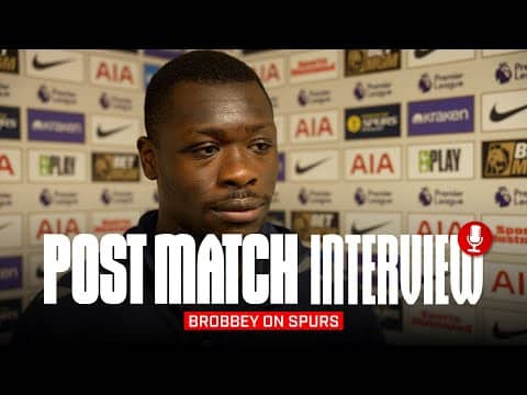"We are staying together" | Brobbey On Spurs Draw | Post Match Interview
