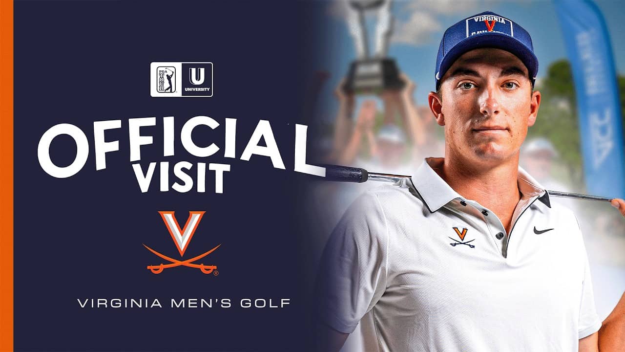 All-access with No. 1 in PGA TOUR University | Official Visit: Virginia Golf