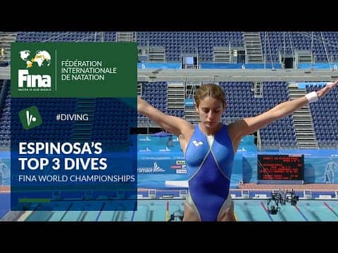 Paola Espinosa - Top 3 dives | FINA World Championships