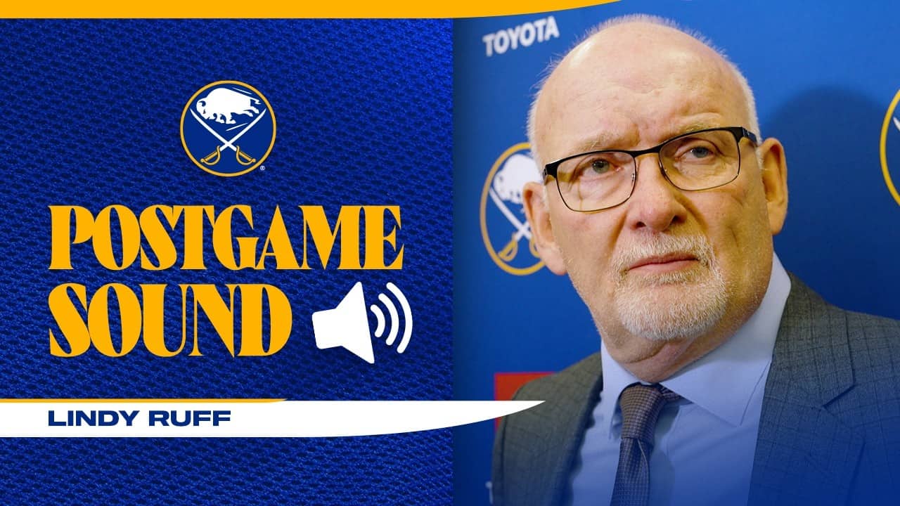 "The Team Rallied Around It" | Lindy Ruff On The Play Of Sam Carrick | Buffalo Sabres