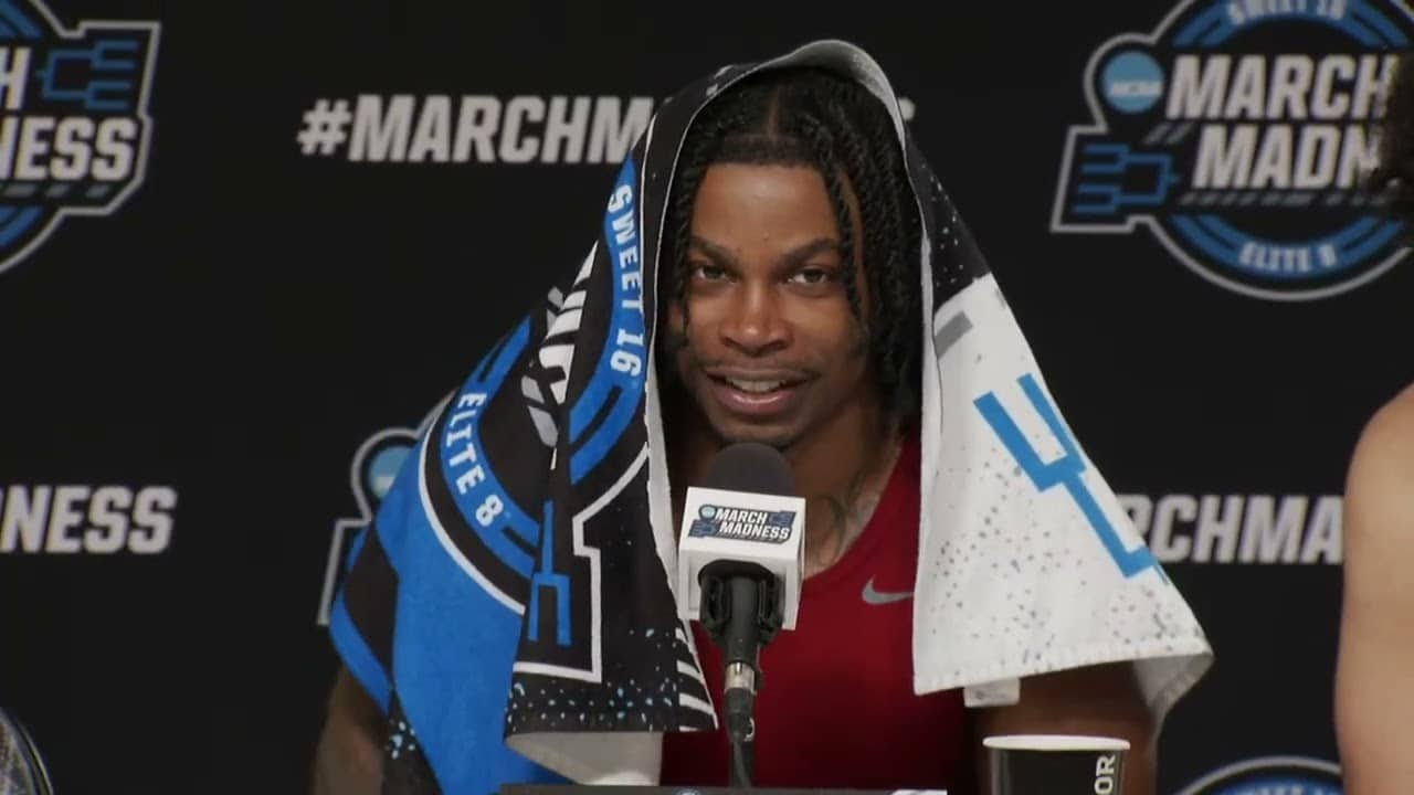 Alabama Postgame Press Conference (2026 Men's Sweet 16)