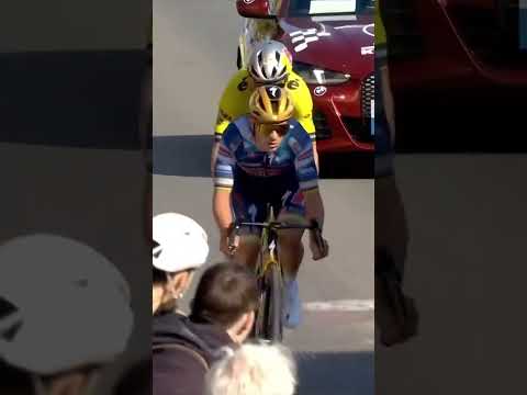 Remco Evenepoel vs Wout van Aert ⚔️ The Olympic champion came out on top in De Brabantse Pijl 2025 🙌