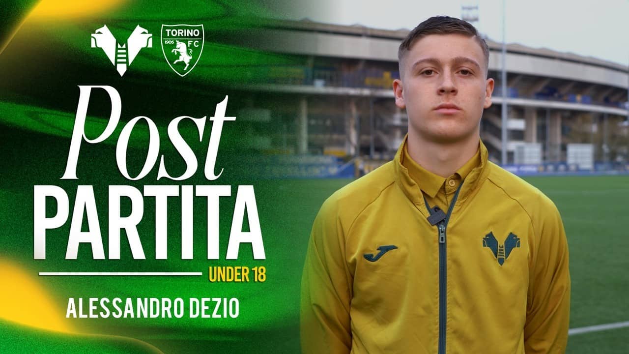 Dezio: "Bellissima partita, continuiamo a dare il massimo come squadra con questa grinta"