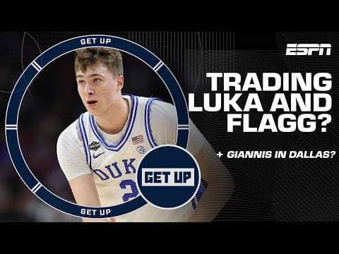 NBA Draft Lottery REACTIONS 🗣️ 'If I'm Nico Harrison, I'm TRADING THE PICK' - JWill 😲 | Get Up