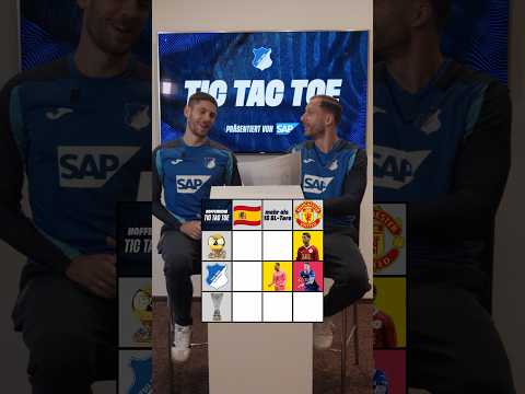 Fußball Tic Tac Toe 🐐🧤 #Hoffenheim #AndrejKramaric #OliverBaumann