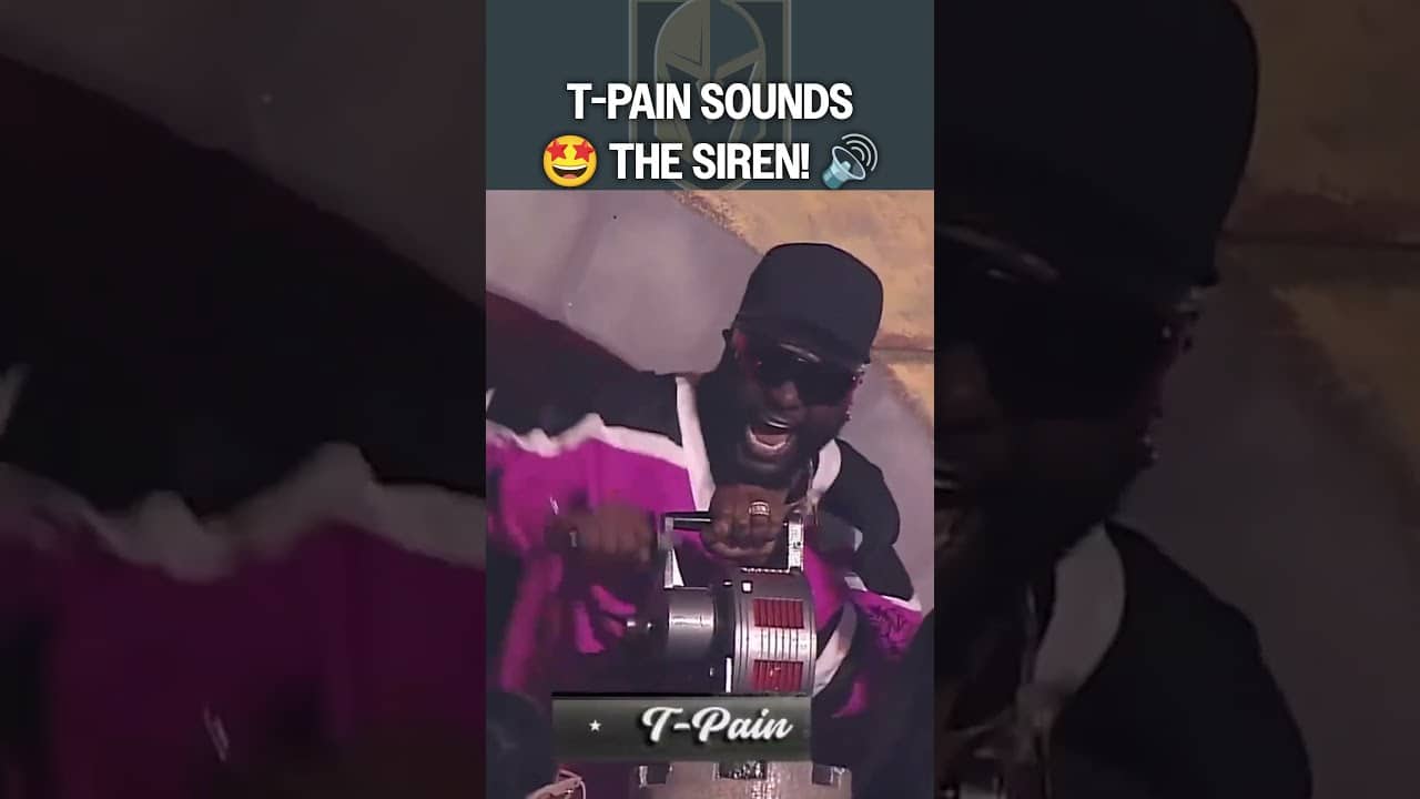 T-PAIN is in the house for GAME 4! 🔥