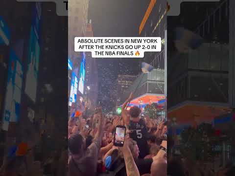 Knicks fans can almost start to taste it 😤 (via @ESPNNewYork/TT)