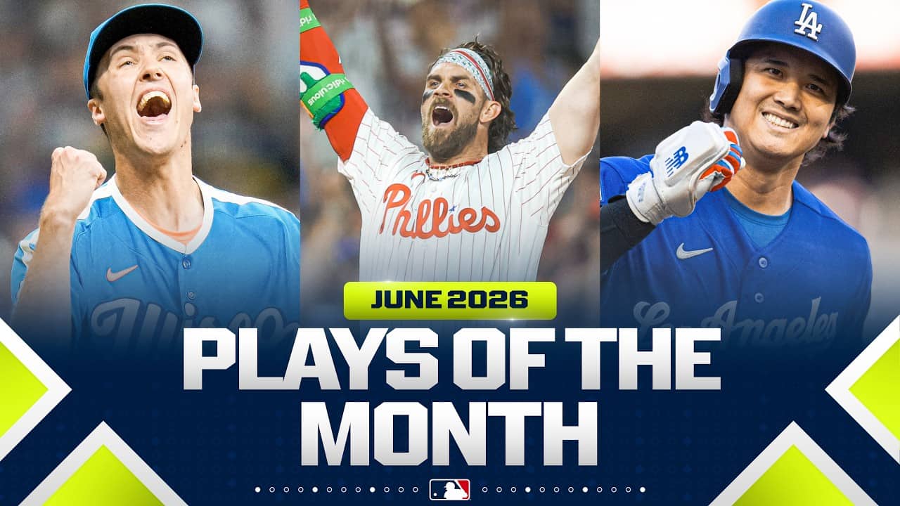 3-homer games, cycles, Magnificent Miz and the TOP 25 Plays of June 2026! | MLB Highlights