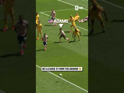 Tyler Adams putting his body ON THE LINE for the USMNT 🇺🇸