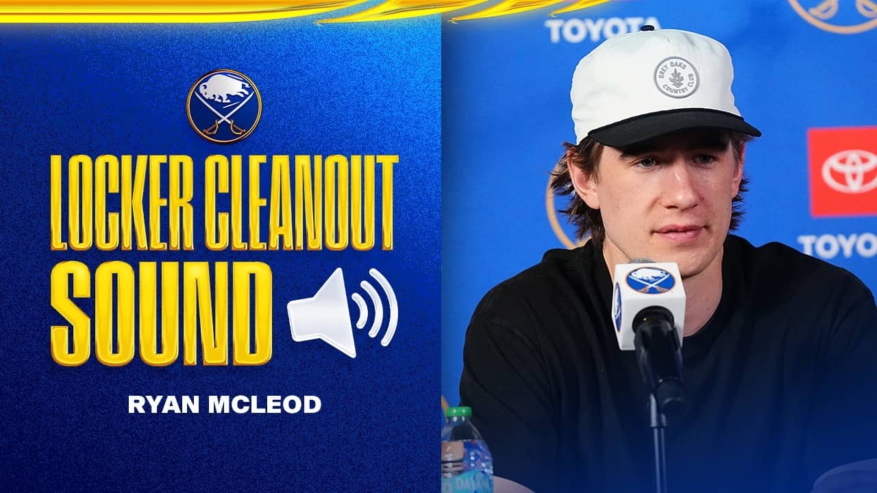 "Hungry For Next Season" | Ryan McLeod After 2025-26 Season | Buffalo Sabres
