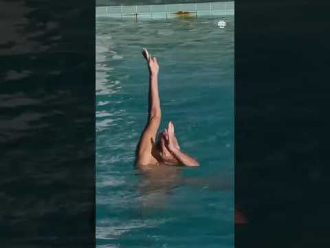 Bill May - Perfect Solo Free Routine - Artistic Swimming #BillMay #swimmer #artisticswimming