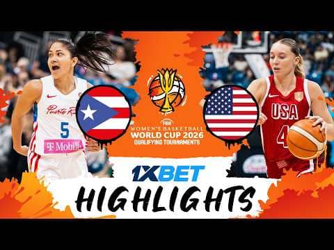 Puerto Rico 🇵🇷 v USA 🇺🇸 | Highlights | #FIBAWWC 2026 Qualifying Tournament