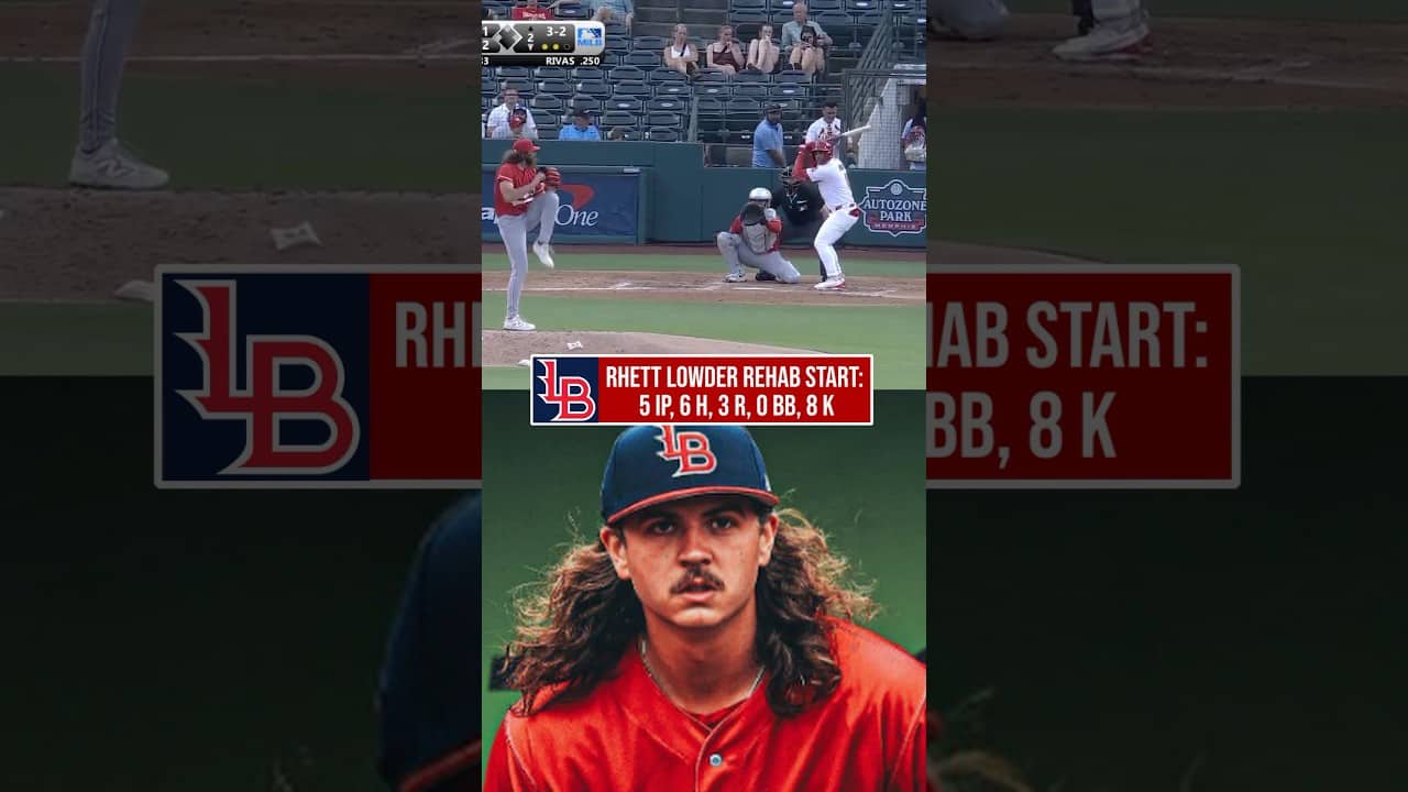 Rhett Lowder Strikes Out 8 Batters In Rehab Start #Reds