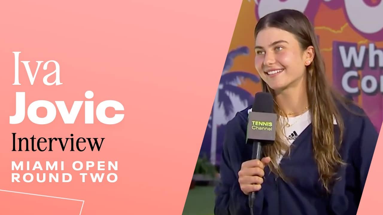 Iva Jovic on bonding with fellow players on tour 🫶 | 2026 Miami Open
