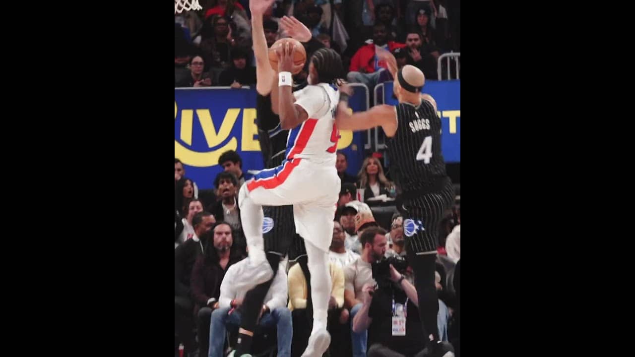 Ausar..Nasty With The Handle, Freaky At The Rim!!! #nba #pistons #nbaplayoffs #ausarthompson