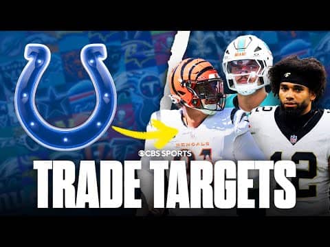 5 trades the Indianapolis Colts COULD MAKE before the NFL Trade Deadline | Anthony Richardson trade?