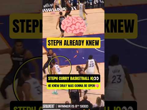 Steph & Draymond telepathic play🧠