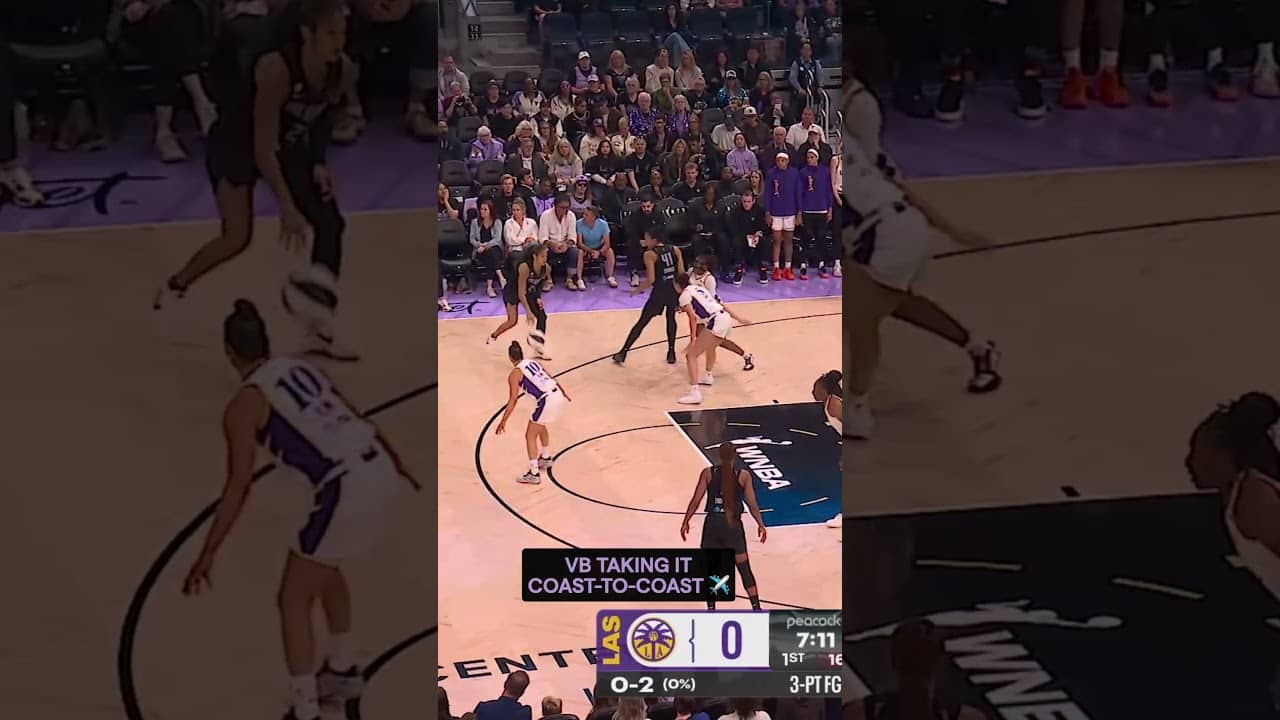 VB with the Full Court Run! 💨😤🔥 #wnba #goldenstatevalkyries #shorts