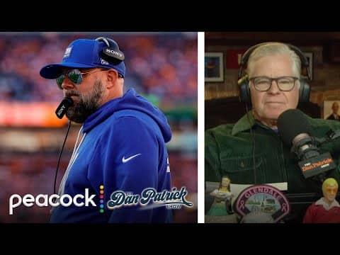 Brian Daboll 'pays the price' for losing winnable games with Giants | Dan Patrick Show | NBC Sports