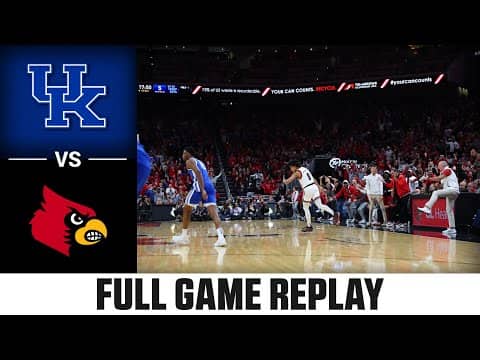 Kentucky vs. Louisville Full Game Replay | 2025-26 ACC Men's Basketball