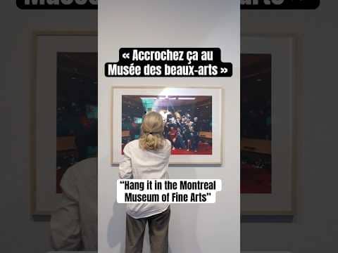 Cole's 50th goal truly was a work of art! 🖼️ #Montreal #Museum #Art #Shorts