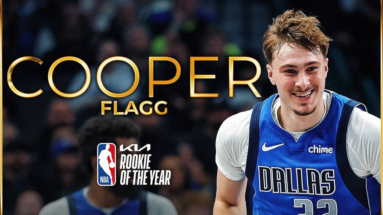 Cooper Flagg Is The 2025-26 @kia NBA Rookie of the Year!